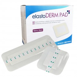 Opatrunek foliowy z wkładem chłonnym elastoDERM PAD 50 szt.