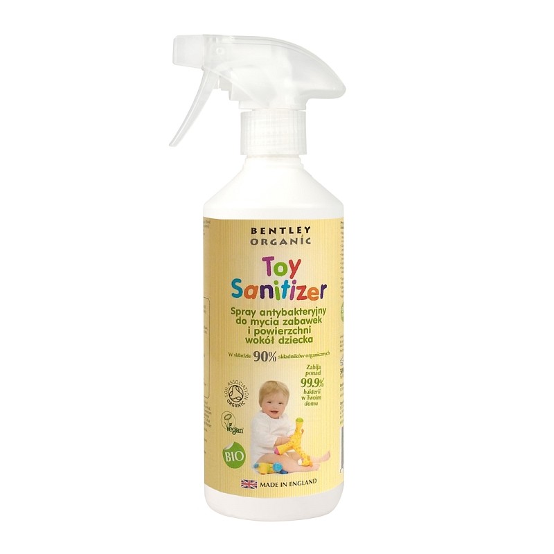Spray do dezynfekcji zabawek Bentley Organic 500ml