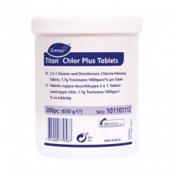 Titan Chlor Plus Tablets tabletki chlorowe do dezynfekcji powierzchni 200 szt.