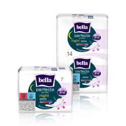 Podpaski higieniczne Bella Perfecta Ultra Night Silky Drai