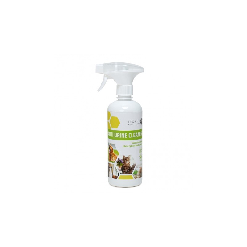 Środek do usuwania plam i zapachu moczu zwierząt Isokor Anti Urine Cleaner 500 ml
