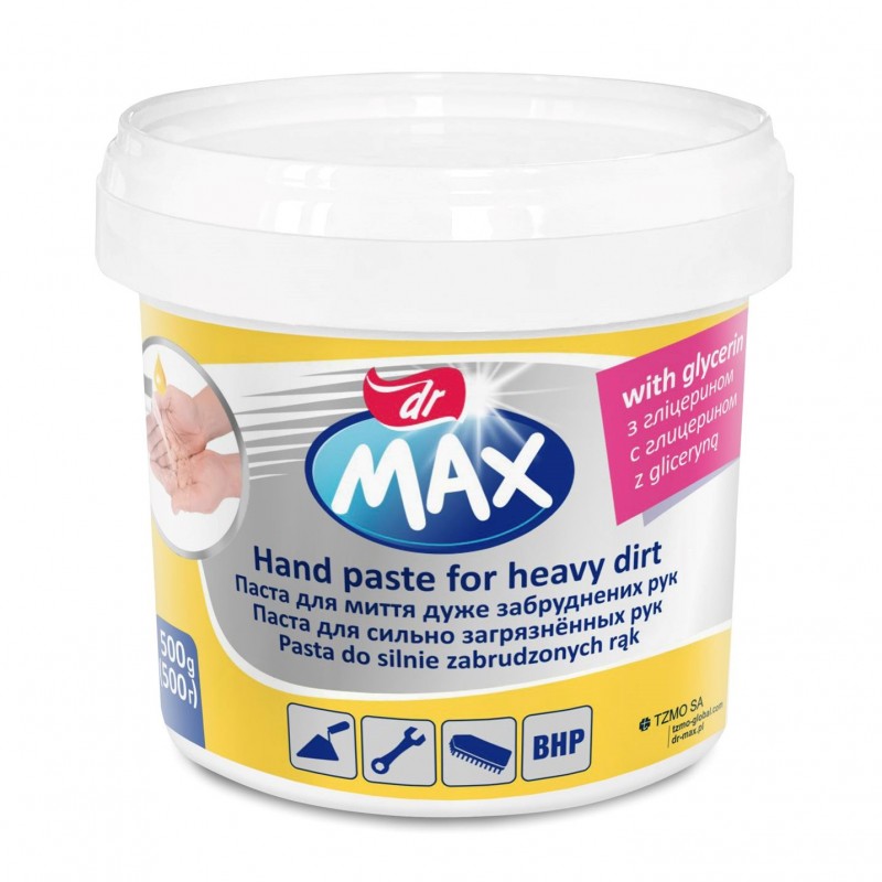 Pasta do rąk z gliceryną Dr Max do silnych zabrudzeń 500 g