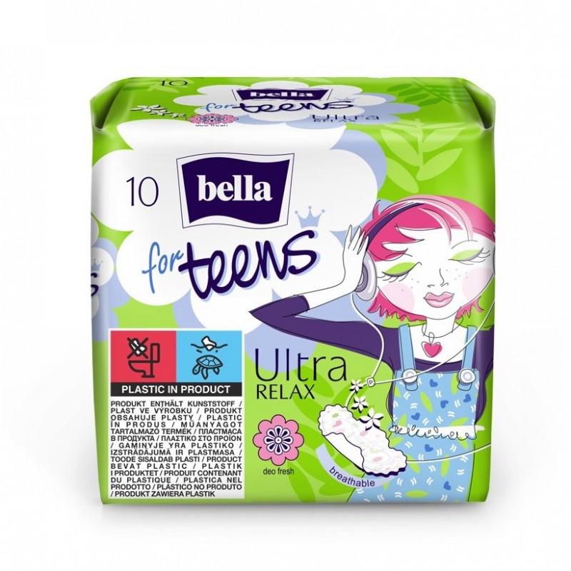 Podpaski higieniczne Bella For Teens Ultra Relax