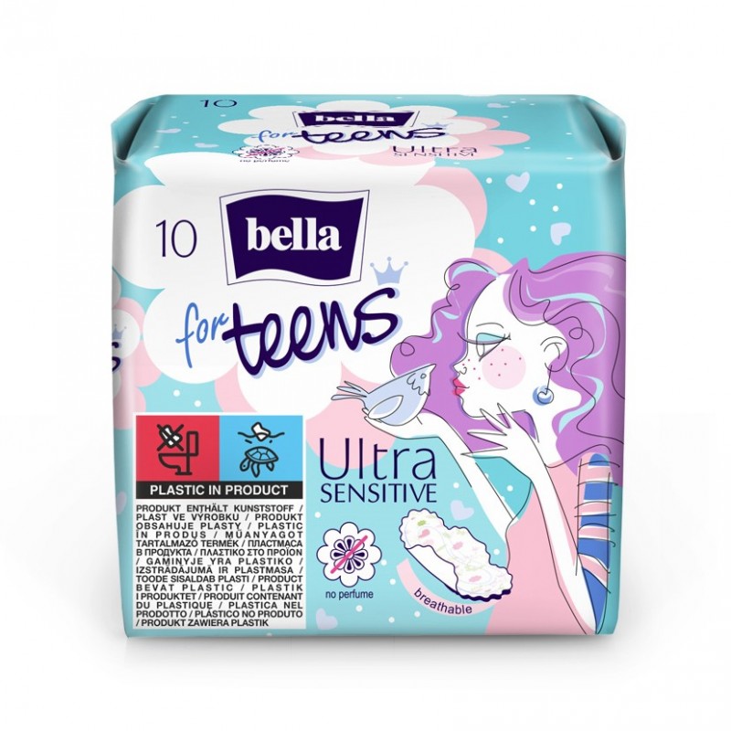 Podpaski higieniczne Bella For Teens Ultra Sensitive