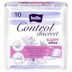 Wkładki urologiczne dla kobiet Bella Control Discreet Super