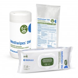 Chusteczki do dezynfekcji powierzchni Medilab Mediwipes DM