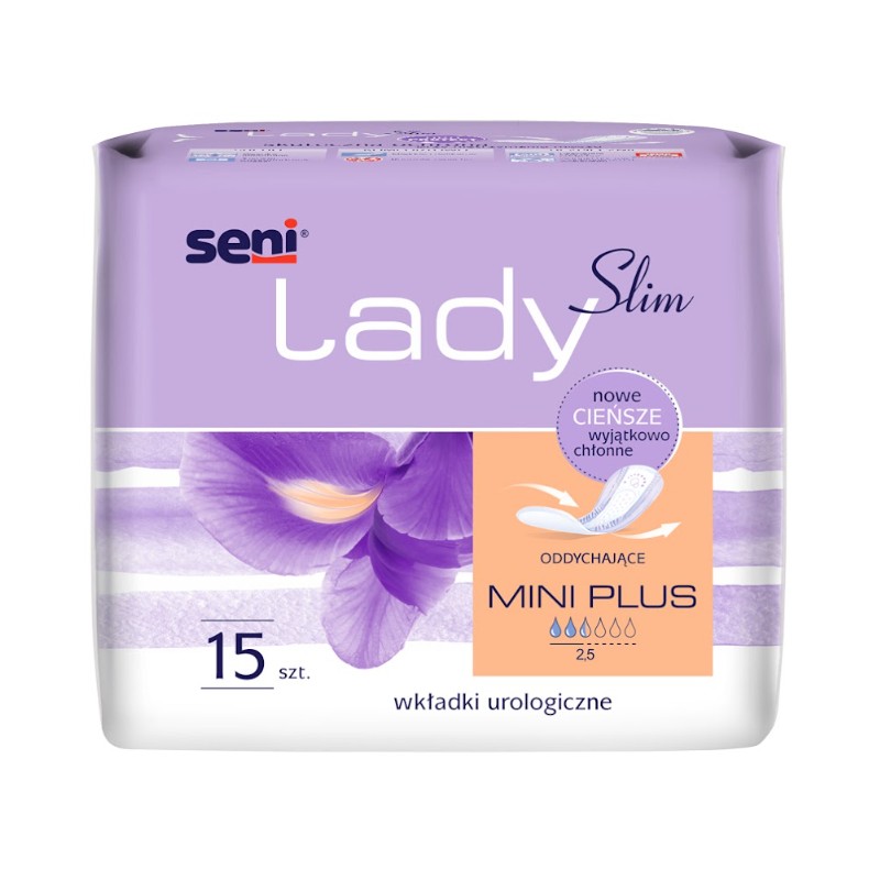 Wkładki urologiczne dla kobiet Seni Lady Slim Mini Plus